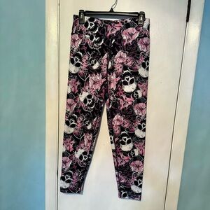 Skull & Flower SHEIN Leggings NWOT